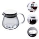 thumbnail image 5 of ColoMX Hervidor de café de cristal duradero 1PC Taza de café de cristal de hervidor de café práctico (transparente), 5 of 6