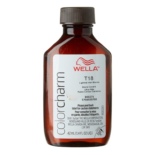 Wella Color Charm Permanent Liquid Hair Toner Lightest Ash Blonde