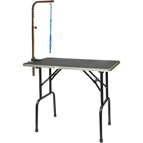 Dog grooming 2025 table arm