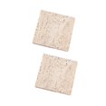 thumbnail image 1 of 2 piezas de accesorios para fotos, adornos de piedra natural, bandeja para guardar joyas, premium Cuadrado Beige, 1 of 9