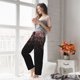 thumbnail image 5 of Fotbe Rose Gold Glitter1 Pantalones de Pijama para Mujer, Pantalones de Dormir, Pantalones Pj con Cordón y Bolsillos-Medium, 5 of 6