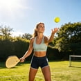 thumbnail image 6 of 4-12PC Pickleball Training Ball Quiet Foam Noise Reducing Soft Practice Balls Standard-Sized Indoor Warm-Up Solution for Beginners Professionals Use Living Room Backyard PU Foam Lightweight, 6 of 8