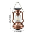 thumbnail image 2 of JingChun Classic Solar-Powered Rechargeable Camping Lantern: Vintage Style for Hiking, Hunting, and Fishing, Brightness Adjustable and eco-Friendly for Outdoor Adventures, 2 of 6