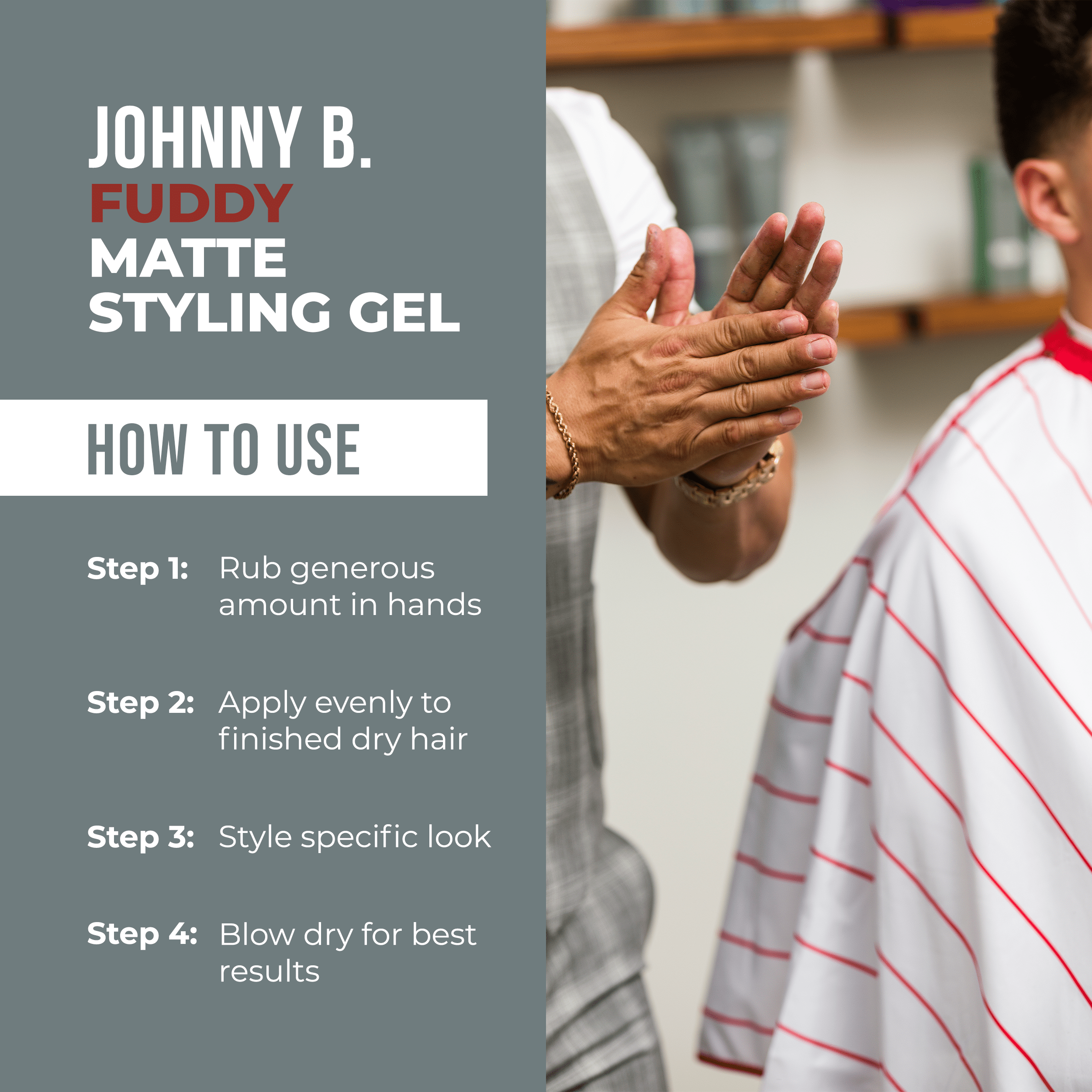 Johnny b cheap hair gel walmart