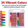 thumbnail image 3 of Faber-Castell Oil Pastels Art Supplies In Durable Storage Case | Back to School Favorites | 24 Vibrant Colors - Non-Toxic Oil Pastels for Kids, 3 of 7