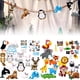 thumbnail image 1 of Kit De Manualidades De Costura De Animales Para Niños, Jungla De Safari/Animales Polares, Costura De Fieltro Relleno, Adornos De Felpa, Kit De Manualidades De Costura, Educativo, Bricolaje, Kits De Ma Muyoka Hogar, 1 of 1
