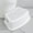 Gray, variant on Ycandiee Step Stool for Kids, Toddlers Stool for Potty Training, Toilet Stools with Soft Anti-Slip Grips for Safety, Non-Slip Base and Contoured Design for Toilet Potty Training and Sink Use