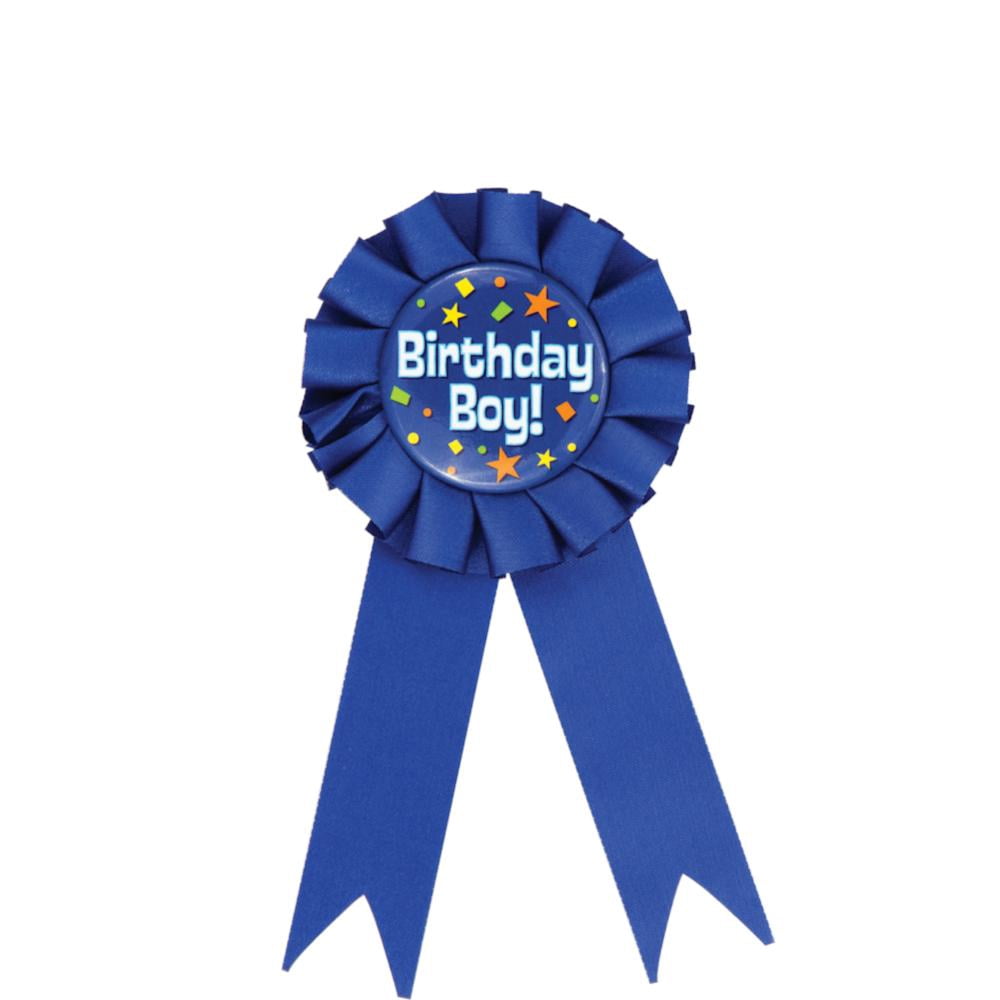 12/Case Bulk Birthday Boy Award Ribbons
