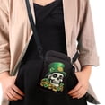 thumbnail image 4 of HELLHERO Skull and Skull Coin Design Shoulder Bags Polyester with Shoulder Strap Underarm Shoulder Bag for Travel, 4 of 10