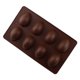 thumbnail image 2 of 8 huevos en forma de huevos de Pascua molde de silicona para hornear pastelería molde de Chocolate Afortunado Sencillez, 2 of 5