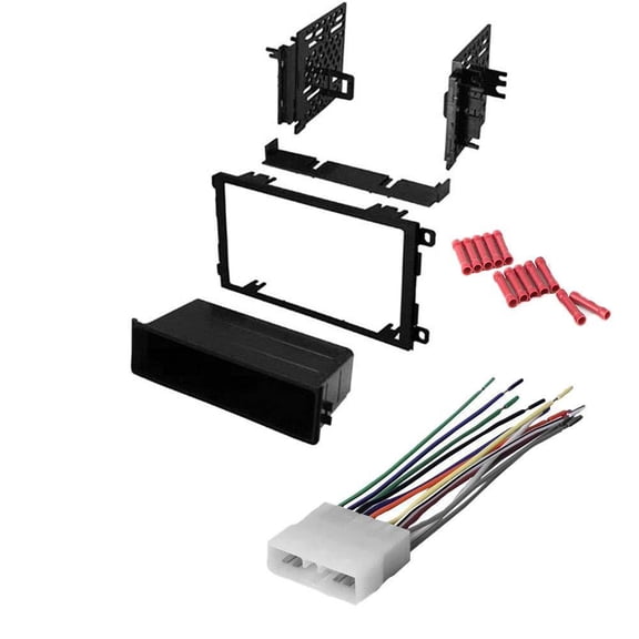 GSKIT917 Car Stereo Installation Kit for Chevrolet 1998-1999 Tracker - in Dash Mounting Kit, Wire Harness for Single or Double Din Radio Receivers