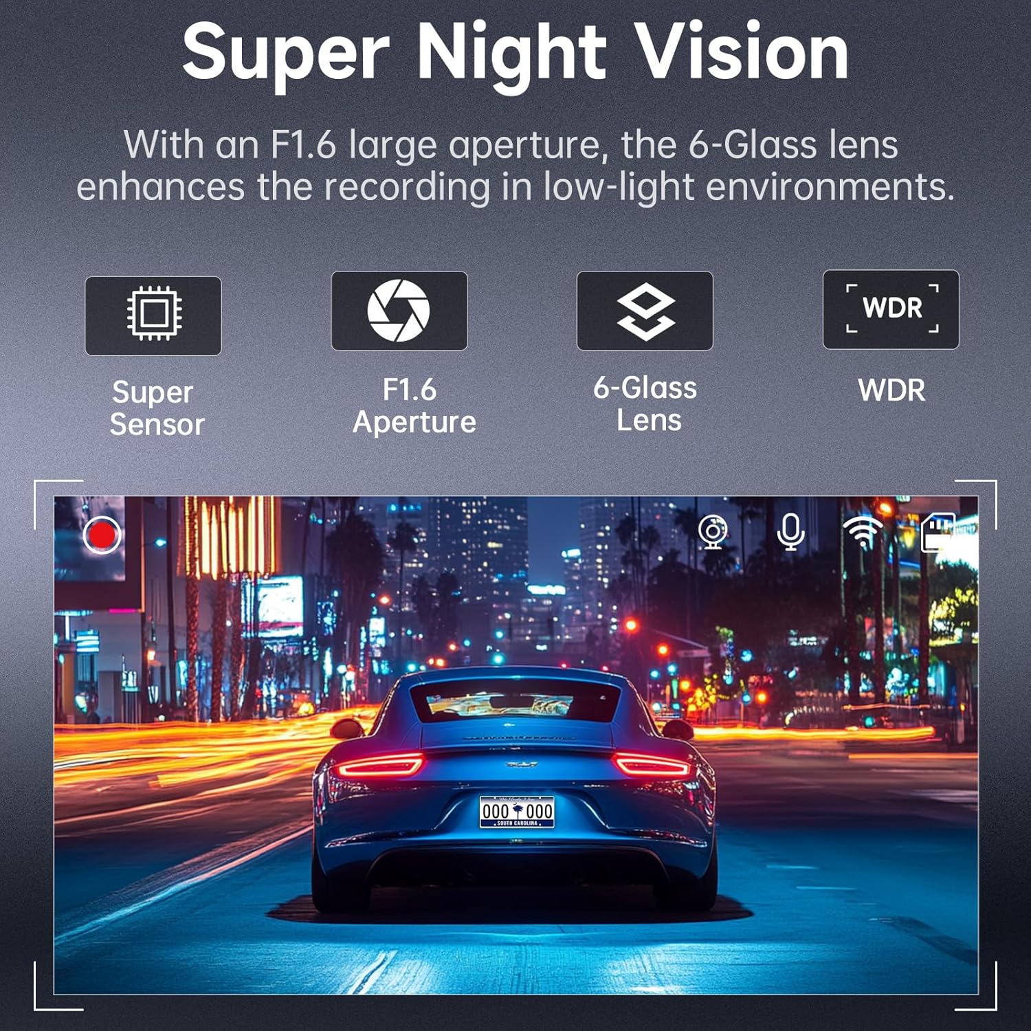 Soifcik Dual Dash Cam 2.5K Front and Rear photo 5