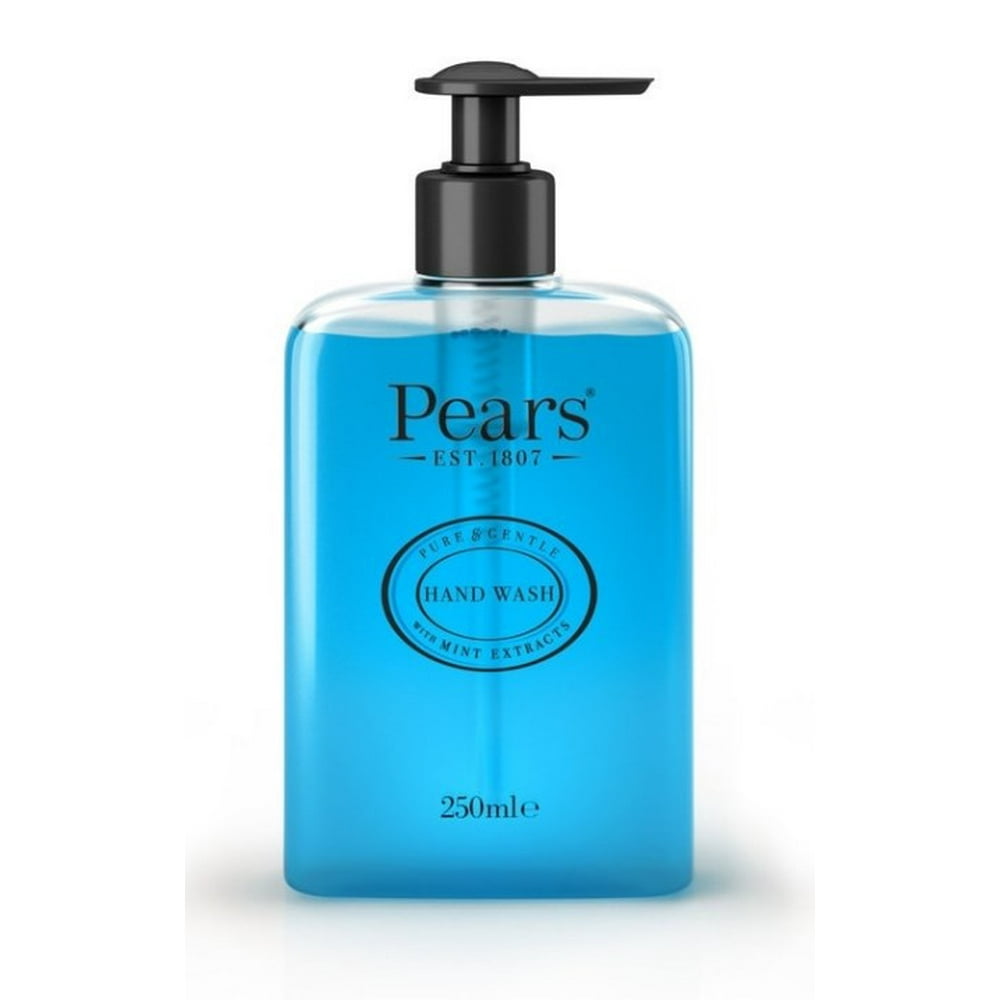 Pears Pure and Gentle Liquid Hand Wash, With Mint Extracts, 250 Ml