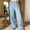 Blue, variant on LEBONYARD Women'S Sweatpants,Women's Loose Wide Leg Pants High Waist Straight Pants Casual Pants Blue S