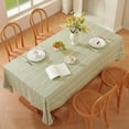 thumbnail image 2 of Table Cloth Rectangle Table  Farmhouse Tablecloth Cotton Linen Tablecloth for Thanksgiving  Halloween Table Cloth  Kitchen  Party  Picnic Outdoor, 2 of 8
