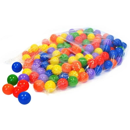 Non-Toxic 200 Wonder Playball 'Phthalate Free' Crush Proof 6.5cm Pit Balls
