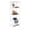 White, variant on 5-Tier Heavy Duty Adjustable Shelving Unit, 250-lb Per Shelf NSF Certified Metal Storage Rack, Chrome Wire Shelf for Kitchen Pantry Garage, 24 x 18 x 72 in
