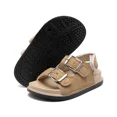 thumbnail image 5 of Meckior Toddler Boy Sandals PU leather Soft Sole Shoe Anti-Slip Shoes for Little Kids, 5 of 8