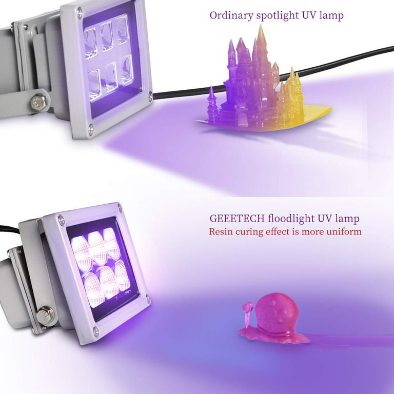 Geeetech UV Resin Curing Light Box UV Light for SLA/DLP/LCD 3D Resin  Printer