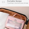 thumbnail image 5 of Light Transparent Makeup Bag for Sundries - Hand Held Cosmetics Daily Necessities Portable Travel Storage Solution, 5 of 5