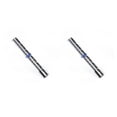 thumbnail image 2 of Becaristey Seam Guide Ruler Manual DIY Aluminum Fix Firmly Highly Polished Quilting Rulers for Dress Marking Handicrafts Embroidery Blue 2Set, 2 of 6