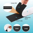 thumbnail image 2 of Magic Nylon Sticker Tapes Extra Strong Self-Adhesive Double Sided Fastener Hook and Loop with Glue for DIY Craft Accessories 5M Black 5meter 20mm Wide, 2 of 6
