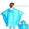 thumbnail image 2 of Raincoats for Kids Rain Coats Jacket Hooded Raincoat Boys Girls Reusable Rainwear 3-12 Years, 2 of 4