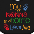 thumbnail image 4 of Inktastic My Nonna and Nonno Love Me Grandchild Boys or Girls Baby Bib, 4 of 4