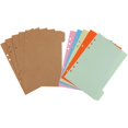 thumbnail image 1 of 10/ de 6 Agujeros , Carpeta de Papel con Pestañas, Página Divisoria, útiles Escolares para Estudiar, 1 of 8