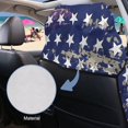 thumbnail image 5 of Garronmavis American Flag Palm Front Car Seat Towel Cover Sweat Stain Resistant with Storage Bag Car Seat Protector Universal Fit for Cars SUV Trucks Sedan Van, 5 of 9