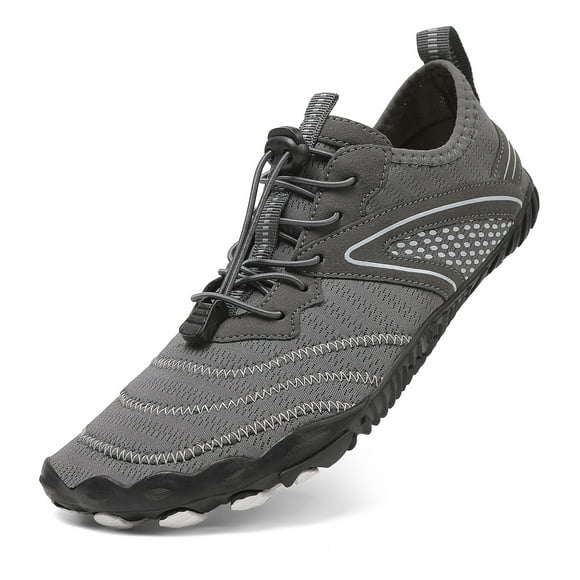 krdevn Barefoot Shoes Women/Men - Breathable Slip On Sneakers Casual Low Heel Shoes for Daily Wear Beach Walking Lightweight Slip Water ,River Trekking Shoes, Fishing Wader Boots