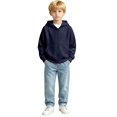 thumbnail image 4 of SJLDQY Boys Zip Up Hoodies Casual Long Sleeve Hooded Sweatshirts with Pocket Fall Winter Outfits Solid Color Fleece Waffle Hoodies for Boys, 4 of 4