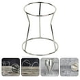 thumbnail image 4 of Stainless Steel Pancake Batter Stand Confectionery Funnels with Stand Batter Dispenser Bakery Use Cake Decorating Tool Silver, 4 of 5