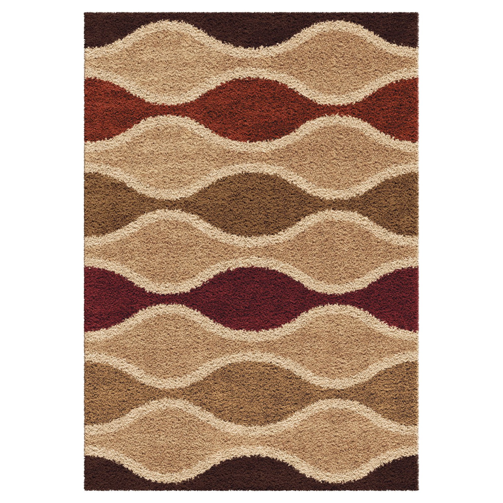 Orian Rugs Waves Rowing Waves Plush Area Rug