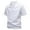 F_ White, variant on YLSDY Men's Henley T-Shirt Short Sleeve Casual Lightweight Pullover Shirts Soft Stretch Basic Tees V Neck Metal Design Tops Coffee XXL