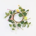 thumbnail image 5 of Small Easter Wreath, 7 inch Mini Easter Wreath for Front Door, Mini Spring Artificial Easter Egg Wreath with Ribbon Bow, ideal for Window Home Table Centerpiece Farmhouse Decor, 5 of 9