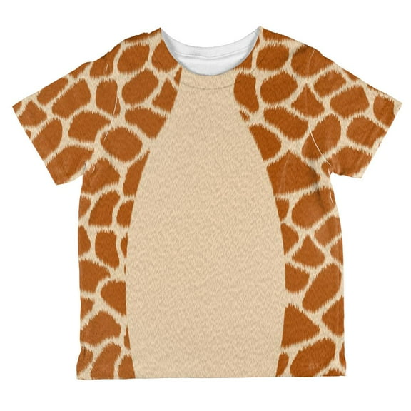 Halloween Giraffe Costume All Over Toddler T Shirt Multi 6T