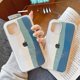 thumbnail image 1 of Funda de silicona Flexible anticaída de color arcoíris para Iphone 12pro Max/11 X Xr Xs 7/8 Plus 6 6s Gao Jiahui unisex, 1 of 2