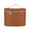Brown, variant on Elegant Women's Cosmetic Organizer Bag with Handle and Divider PU Leather Toiletry Vanity for Travel