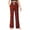 #04 Red 【Daily Essentials: Mix & Match All Colors】, variant on Women's Elastic Waist Drawstring Full Length Pants Trousers Slacks Casual Daily Lounge Wear Solid Color Stretchy Comfy Fall Fashion Travel Essentials | Aestivo,Army Green L