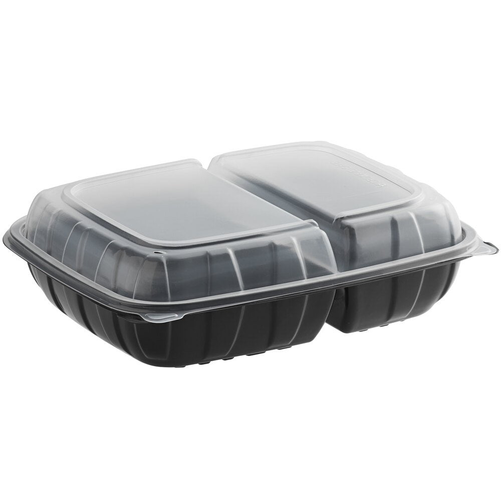 Pactiv YEH897010000 7-Inch Cake Container with Shallow Dome Lid 100/CS 
