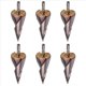 thumbnail image 1 of 6X Brocas M35 HSS Co Step Brocas de Cono de Cobalto Brocas 4-32Mm Madera Acero Inoxidable Metal Agujero Conjunto de Herramientas Hex, 1 of 5