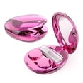 thumbnail image 1 of Estuches para lentes de contacto, caja de lentes de contacto de viaje 5 en 1 con botella de solución para herramientas removedoras de pinzas de espejo para uso diario en la oficina al aire l, 1 of 3