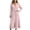 Pink, variant on Yievot Robes for Women Long Sleeve Bathrobe with Pocket Long Ribbed Knit Soft Robes