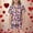Pink, variant on Girls Silk Pajamas Size 14 Valentines Day Pjs Heart Print Fashion Button Down Short Sleeve & Short Pants Outfit Home Clothes 2 Piece Satin Pajama Outfits(Red,2-3 Years)