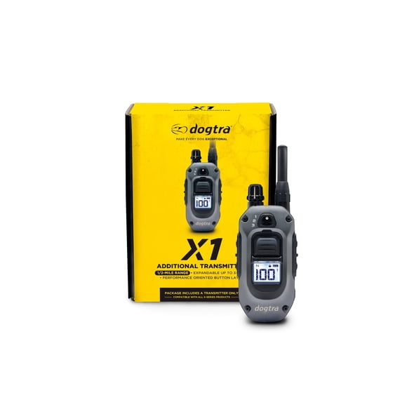 Transmisor E-Collar Dogtra Serie X, 280X, 10 libras+800 m, alcance