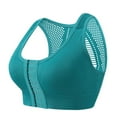 thumbnail image 6 of Everyday Bras for Women Women's Bras Padded Underwire Bra Sports Bra Women Pack Sports Brawls for Women Womens Workout Bras Women Bras plus Size Sexy Scrappy Bra Lift Bras for Women Push up Green 5XL, 6 of 6