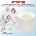 thumbnail image 5 of Humidifier Wick Filter Replacement Compatible with MAF1 Emerson MA-0950, Essick Air MAF-1, Kenmore 14906, Moistair MA1200 & Many Other Models by LifeSupplyUSA, 5 of 5