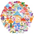 thumbnail image 2 of 35pcs-50pcs Colorful Mushroom Stickers Nature Cartoon Stickers Fantasy Stickers for Laptops Phones Suitcases, 2 of 9
