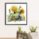thumbnail image 1 of Cuadros Decorativos Pintura de diamante 5D DIY Taladro redondo completo Girasol Rana Decoración Artesanía (sz4324) DQrwqpou embutido en tela, 1 of 7